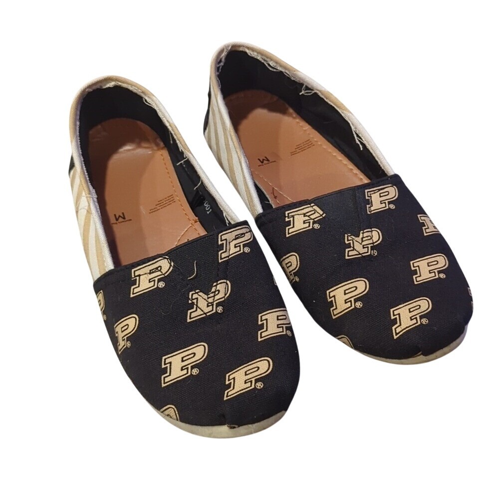 Purdue Women's Slip-on Shoes Sz 6.5